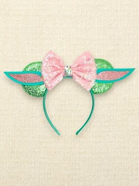 Grogu Minnie Ears | Disney Star Wars-Inspired Baby Yoda Mouse Ears Headband
